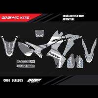 สติ๊กเกอร์วิบาก Honda CRF 250 Rally ทั้งคัน Graphic kit สติ๊กเกอร์เคลือบเงา สุดคุ้ม