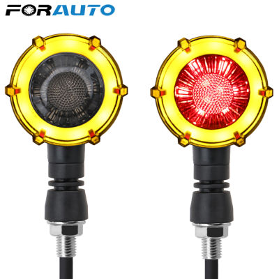 1 Pair Universal Waterproof Turn Signal Warning Lights Signal Lamp Motorbike Racing Scooter A Accessories Flasher Led Light