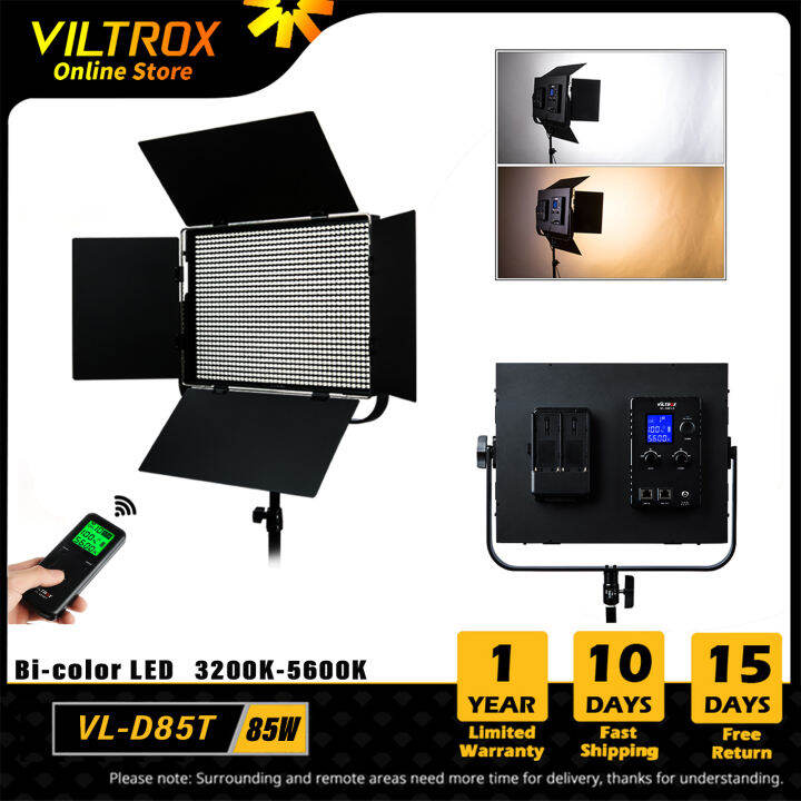 viltrox-vl-d85t-ไฟถ่ายภาพ-led-สองสีและรีโมทไร้สายสำหรับถ่ายภาพในสตูดิโอถ่ายวิดีโอแบบมืออาชีพ