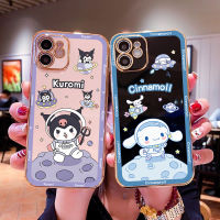 เคสนิ่มสำหรับ Redmi Note 11 Pro 5G 11S 4G เคสลายนักบินอวกาศ Kuromi Cinnamoroll เคลือบผิวเรียบสะท้อนแสง