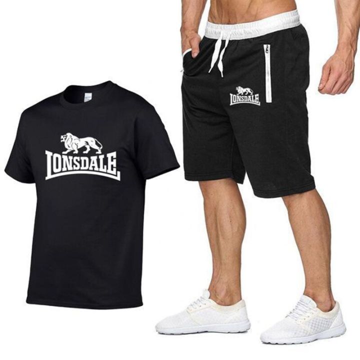 men-summer-lonsdale-sportswear-sets-short-sleeve-t-shirts-short-pants-new-fashion-men-casual-sets-shorts-t-shirts-2-pieces