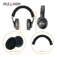 NullMini Replacement Earpads Headband for Shure SRH440 SRH840 SRH940 Headphones Leather Sleeve Earphone Earmuff