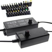 AC DC Universal Charger 3V 5V 12V 24V Power Adapter Supply Adjustable 1A 2A 3A 5A 10A Transformers 220V To 12V Power Adapter  Wires Leads Adapters