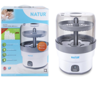 NATUR เนเจอร์ เครื่องนึ่ง ขวดนม ไฟฟ้า รุ่น SZ-2 (8นาที)