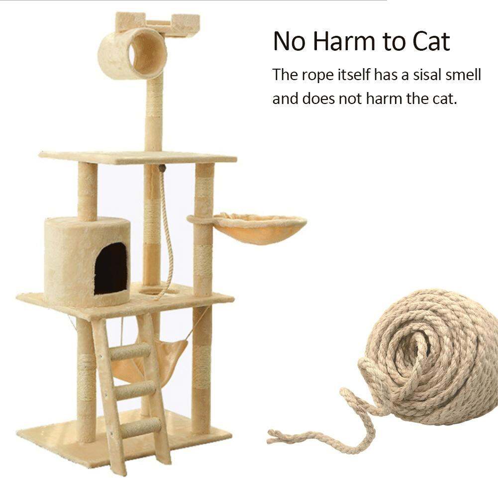 【Dream】Cat Scratcher Rope Twisted Sisal Rope Replacement Cat Tree