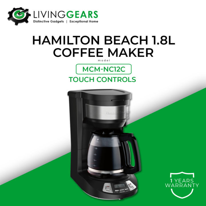 Hamilton Beach 12 Cup Programmable Coffee Maker with 3 Settings - 49615