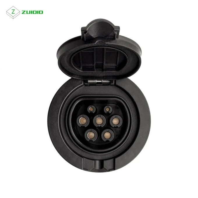 ev-adapter-electric-vehicle-charger-type-2-iec-62196-2-female-socket-connector-outlet-3-phase-16a-32a-for-car-accessories