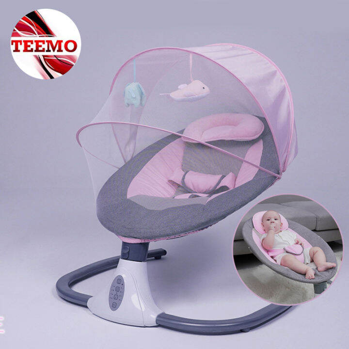 Teemo 4 Speed Baby Electric Rocking Chair Baby Swing Chair With