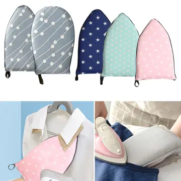 Handheld Mini Ironing Pad Heat Resistant Glove For Clothes Garment Steamer  Sleeve Ironing Board Holder PortabLe Iron Table Rack