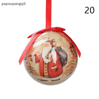 payoupangq5?Gift?Cheap? เครื่องประดับต้นคริสต์มาสแบบห้อยจี้ลูกบอลโฟมซานตาคลอสสำหรับตกแต่งบ้านอุปกรณ์ตกแต่งวันคริสต์มาสอุปกรณ์ตกแต่งปีใหม่