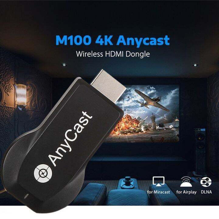 Ready Stock Anycast m100 4K Wireless Display TV Dongle Receiver WiFi ...