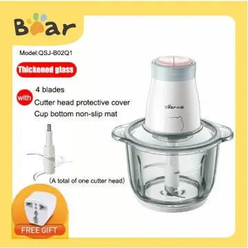 Bear Electric Multi-Function Mincing Machine 2.5L, Food Chopper, BFC-G25L