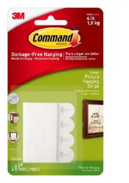 3M command magnetic strips 3m command adhesive strips Picture Removable  Hanging Interlocking Fastener damage free hanging