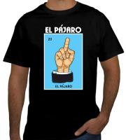 El Pajero loteria เสื้อยืดเม็กซิกันบิงโก TEE ฉลองลอตเตอรีเสื้อ