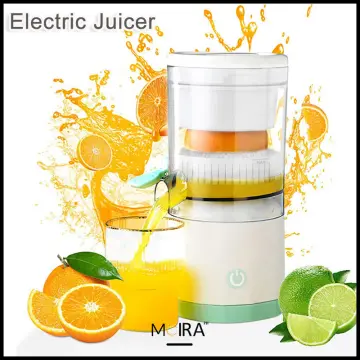 Electric Juicer Steel Multifunctional Orange Lemon Blender USB