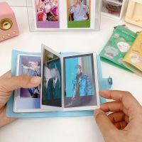 Ins Cartoon Cute Card Holder Storage Album Photocard Holder Collection Book Photo Album 3 Inch 16 Slots With Card Bag Pendant  Photo Albums