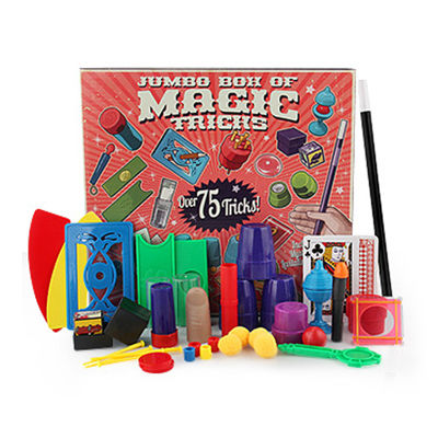 Magics Prop Set Classic Childrens Magics Box Set Toy 11 17pc Props Playing Card Fake Finger Stunt Childrens Educational Toy