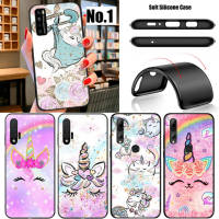 SFG35 cartoon Unicorn อ่อนนุ่ม High Quality ซิลิโคน TPU Phone เคสโทรศัพท์ ปก หรับ Huawei Nova 7 SE 5T 4E 3i 3 2i 2 Mate 20 10 Pro Lite Honor 20 8x