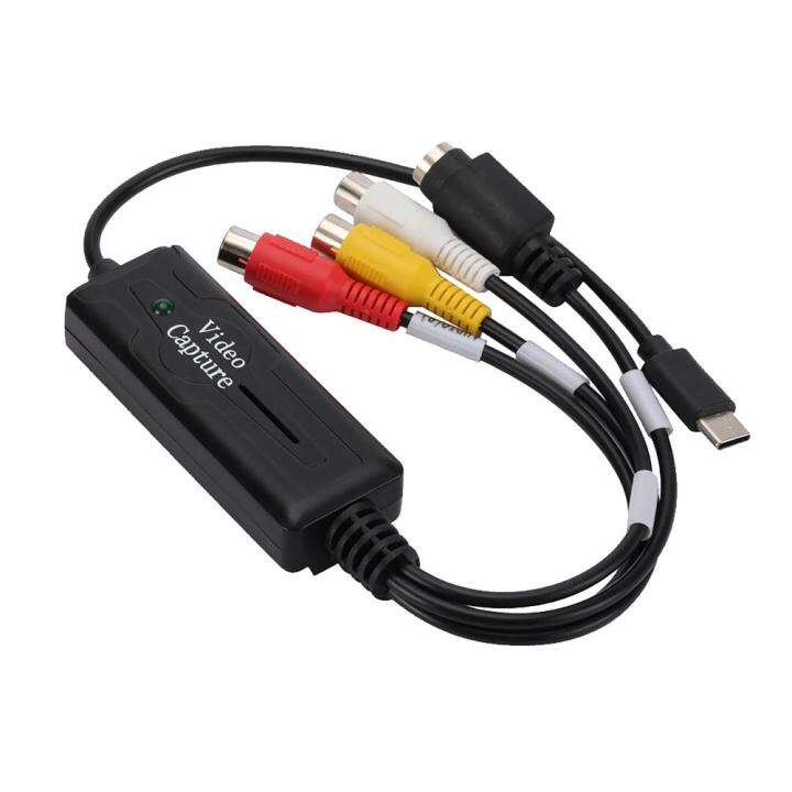 [Hot K] Type C Video Capture Device Kit 1 Channel Video Capture Mobile Phone Tablet Display To