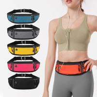 QianXing Shop Professional Running Waist Bag Sports Belt Pouch Mobile Phone Case Men Women Hidden Pouch Gym SportsBags Running Belt Waist Pack
