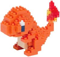 Charmander (แบบประกอบ) ของแท้ JP - Nanoblock Kawada [เลโก้โปเกมอน]