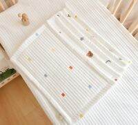 【CW】 Muslin Cotton Embroidered Baby Flat Anti milk Vomiting Sweat Absorption Accessories