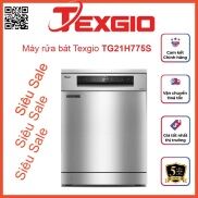 Máy Rửa Chén Bát Texgio 13 Bộ Tg21H775S Màu Bạc Rửa Sạch Sấy Khô