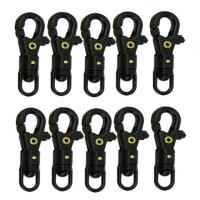 Survival Carabiner Rotatable Buckle Quickdraw Chain Hook Quick Rope Lightweight Tool Plastic Chain Umbrella