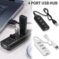 XU USB  Port HUB Extension Multiple 4 Port HUB with Micro USB Power Supply High Speed for Laptop Macbook PC Computer Xbox One Adapter USB