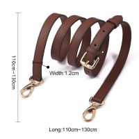 Lychee Pattern Leather Shoulder Bag Straps for Handbags Leather Strap Handle Replacement Bag Belt DIY Accessories Gold Buckle