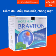 Hoạt huyết BRAVITON giảm đau đầu, hoa mắt, chóng mặt, mất ngủ