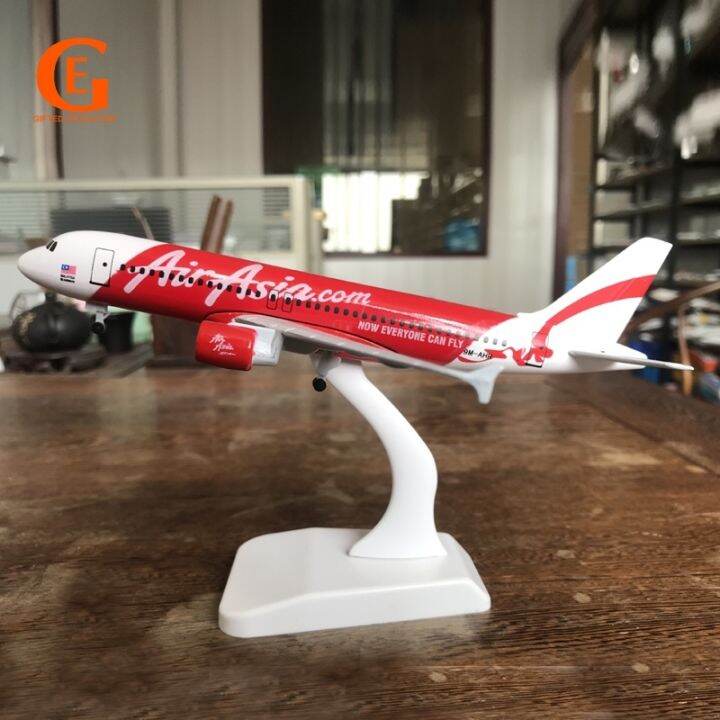 ♤♈ AirAsia Airbus 320 Alloy Aircraft Diecast A320 Plane Airplane ...