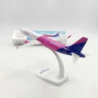 1:80 Scale 47cm Model WIZZ AIR A321 Aircraft Toy with Base Display Plane Aircraft Toys Collection Decoration For Children Adult