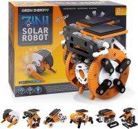 Stem Toys For Boys And Girls, 7-In-1 Education Solar Robot Toys Solar Powered By The Sun DIY Stem Projects For Kids Ages 8-12