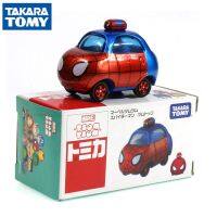 Takara Tomy. Tomica แบบจำลองรถยนต์สตาร์วอร์สสไปเดอร์แมนกัปตันอเมริกาตุ๊กตาคริสต์มาสกวางเรนเดียร์คริสต์มาสของตกแต่งห้องเด็กสะสมสำหรับเด็กหญิงเด็กชาย