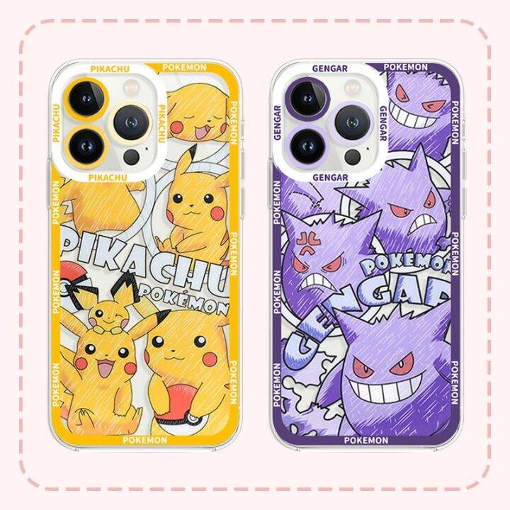 shine-electron-เคสซิลิโคนการ์ตูน-pokemon-แบบนิ่มสำหรับ-samsung-galaxy-s23-s22-s10-s20-fe-s21มากบวก-note-20-10-9-a32-a52s-a52ฝาหลัง-a72