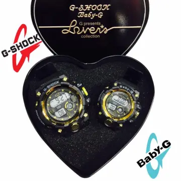 Lazada couple sale watch g shock