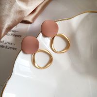 [COD] Needle Korean Cold Wind 2021 New Net Temperament Earrings