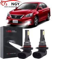 ชุดหลอดไฟหน้า ไฟตัดหมอกซีนอน LED สีขาว สําหรับ Nissan Sylphy 2013-2015-2x รับประกัน 10 เดือน