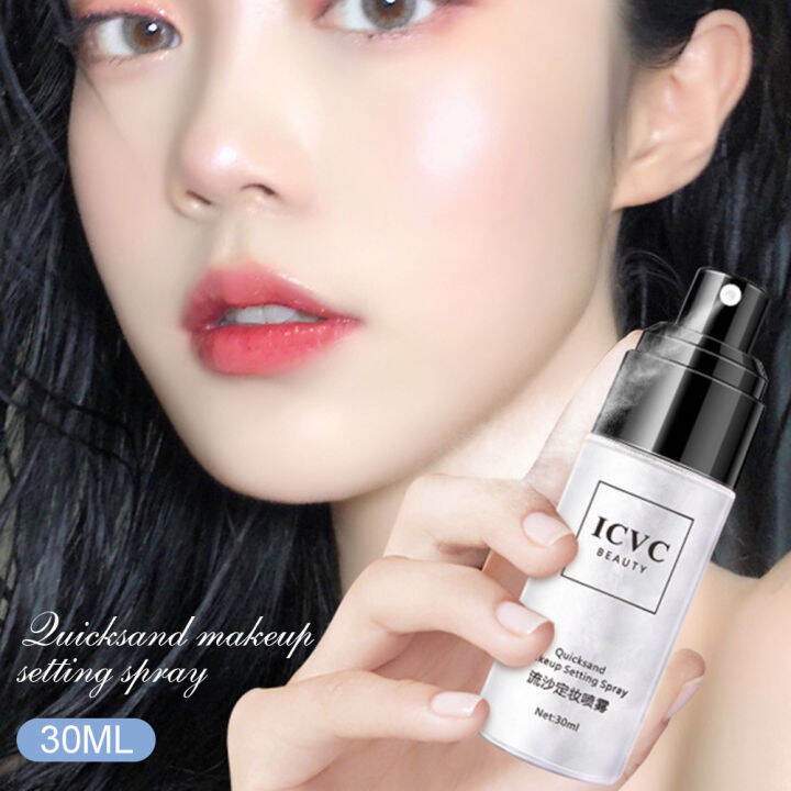 Spray Muka Agar Make Up Tahan Lama ICVC Quicksand Makeup Setting Spray