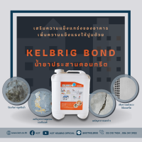 KELBRIG BOND น้ำยาประสานคอนกรีต ขนาด 5 ลิตร จำนวน 1 แกลลอน