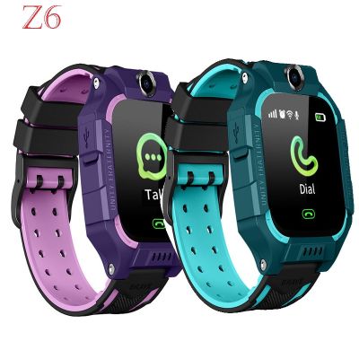 【LZ】 Z6 children gifted students watch six generation smartphone children watches positioning tracker GPS anti lost smart watches