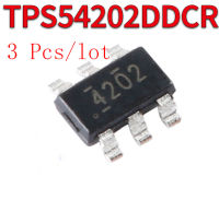 3ชิ้น/ล็อต TPS54202DDCR หน้าจอพิมพ์4202 SOT23-6 Patch Regulator