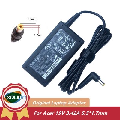 Genuine CHICONY 19V 3.42A 65W 5.5x1.7mm A11-065N1A AC Adapter For Gateway 2614U MD7820U MS2285 NV53 NV78 Laptop Power Charger 🚀