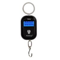 WeiHeng 25kg 5g Mini Digital Pocket Scale Portable Luggage Hook Scales LCD Backlight Kitchen Hanging Steelyard Weight Balance Luggage Scales