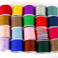 50mlot 0.8mm Cotton Cord Nylon Cord Thread String DIY Beading ided celet Jewelry Making