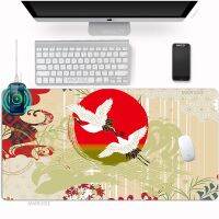 ญี่ปุ่น Birds Wireless Charging Mouse Pad Crane XXL Table Pad ประเภท - C อุปกรณ์เกมพรม แผ่นรองเมาส์รักบี้ แผ่นรองเมาส์ LOL