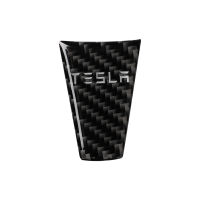 [COD] เหมาะสำหรับ Tesla Tesla X model S พวงมาลัยคาร์บอนไฟเบอร์ดัดแปลงสติกเกอร์ติดรถดัดแปลงอุปกรณ์ตกแต่ง