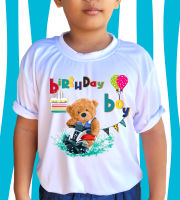 ??เสื้อยืดวันเกิด Happy Birthday เสื้อธีมปาร์ตี้วันเกิด เสื้อยืดสกรีนราคาถูก BDB-006??