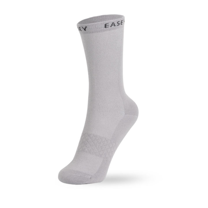 easey-ถุงเท้าเพื่อสุขภาพ-ลดกลิ่นอับ-es-light-quarter-mt-gray